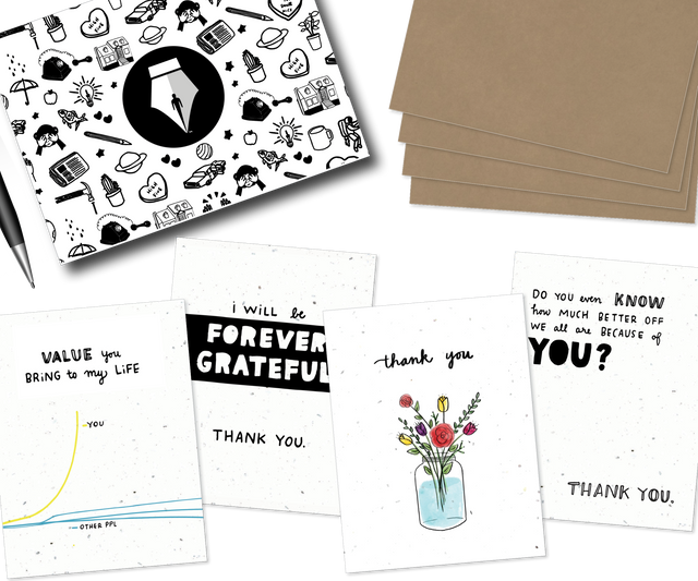 Gratitude, Assorted 4-pack
