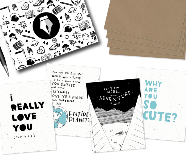 Love, Assorted 4-pack