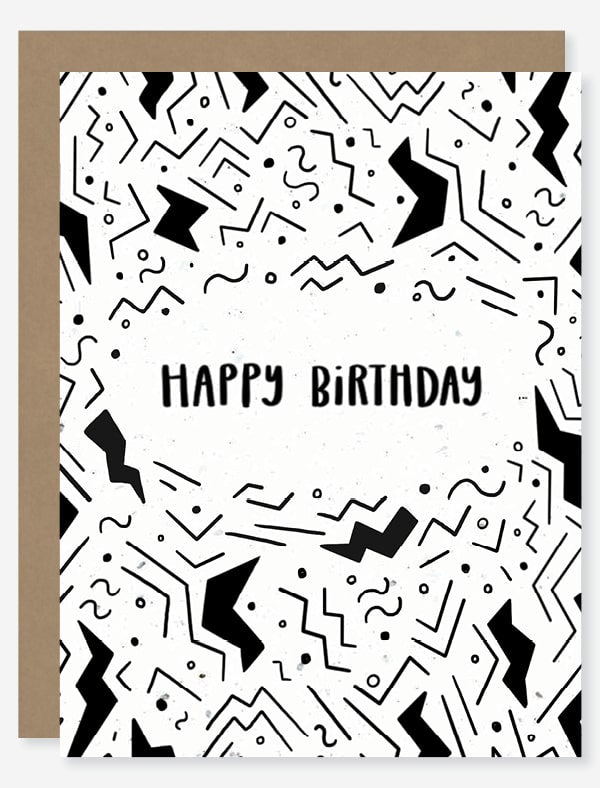 Birthday Wildflower Seed Paper Card