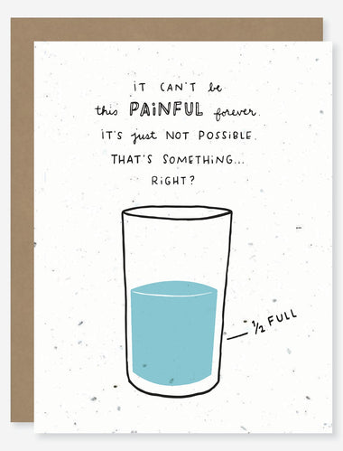 Encouragement sympathy card
