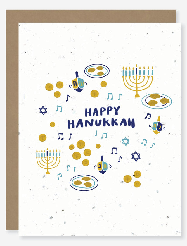 Hanukkah holiday card