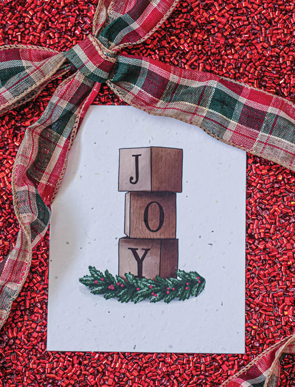 Holiday Christmas greeting card