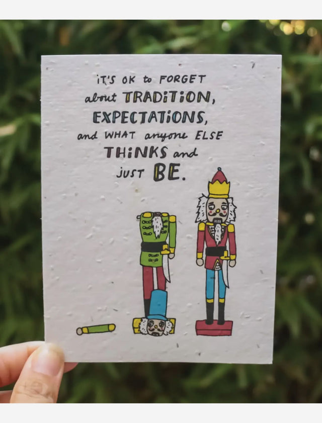 Holiday Christmas greeting card