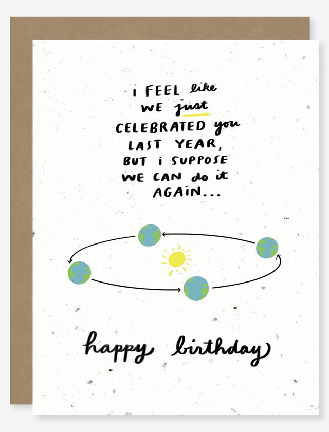 just celebrated