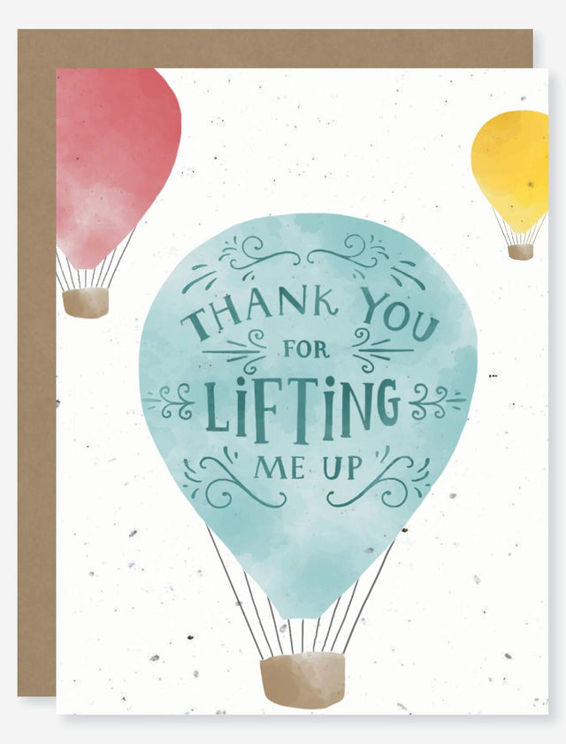 lifting me up
