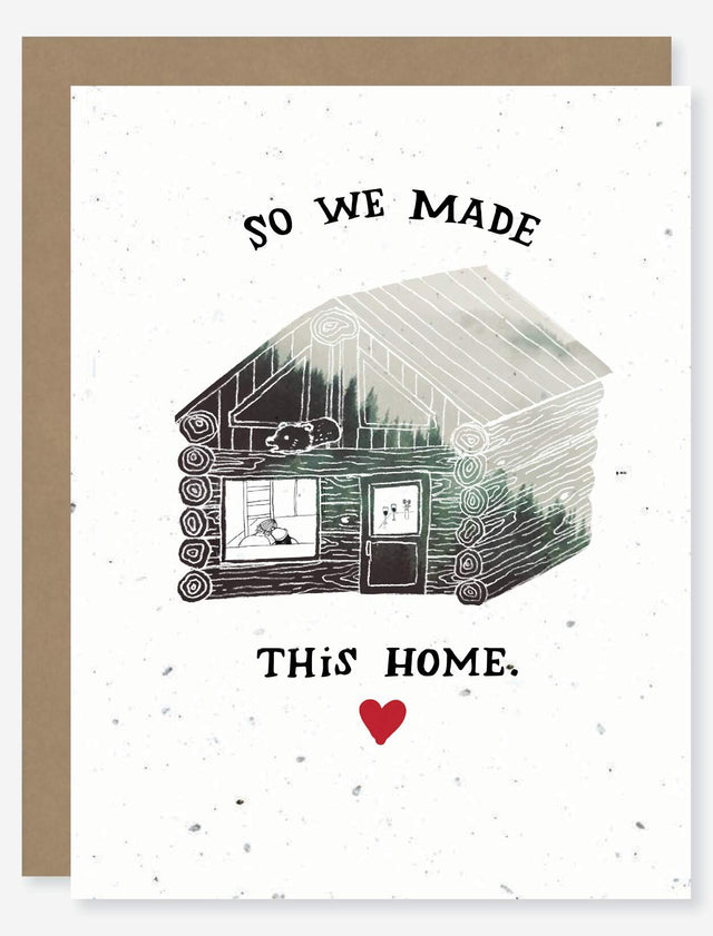 Love wildflower Plantable Card