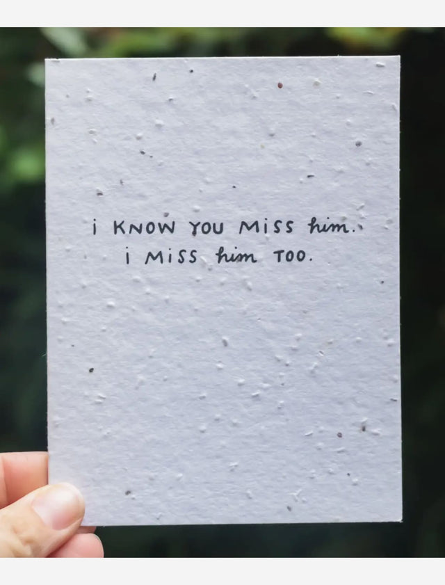 grief and sympathy card