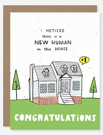 New Baby Congratulations Card