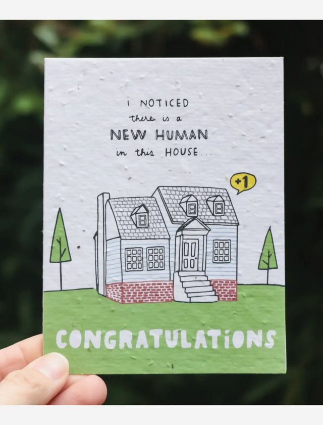 New Baby Congratulations Card