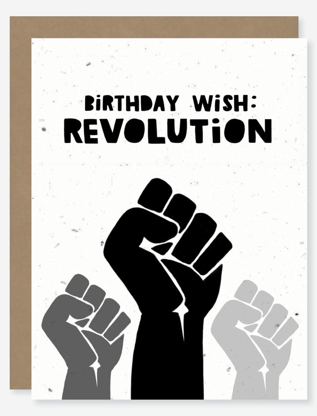 Birthday Wildflower seed paper card