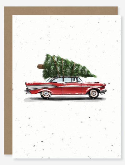 Christmas Tree Holiday Greeting Card