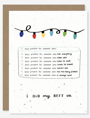 Christmas Holiday Greeting Card