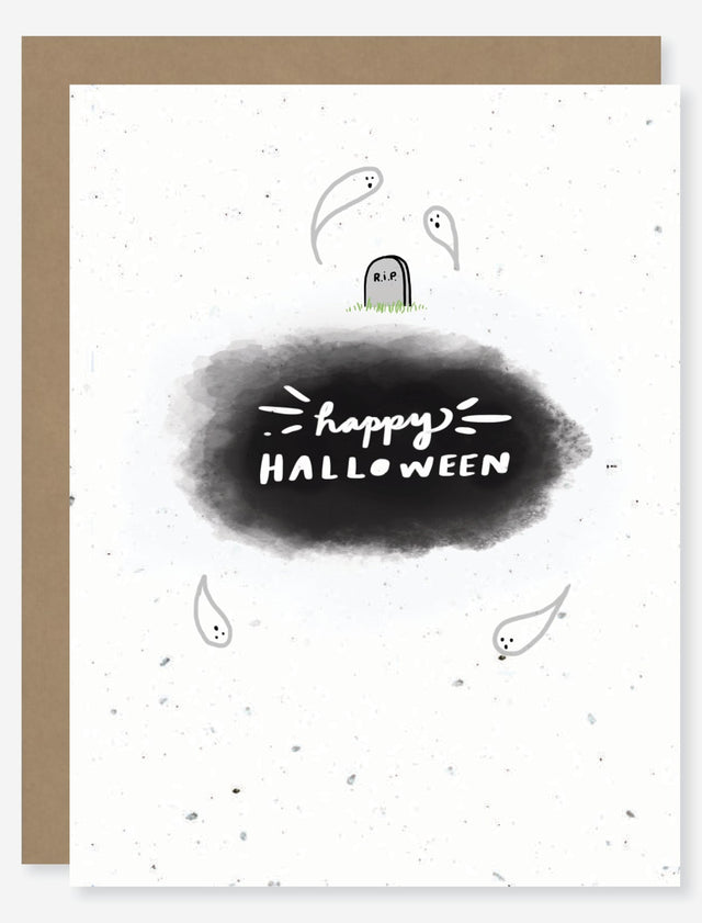 Halloween Holiday Greeting Card