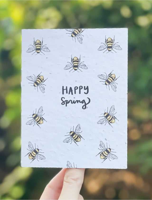 Spring greeting card