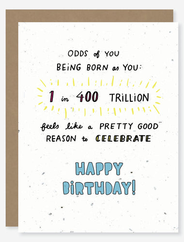 Birthday Seed Paper Card