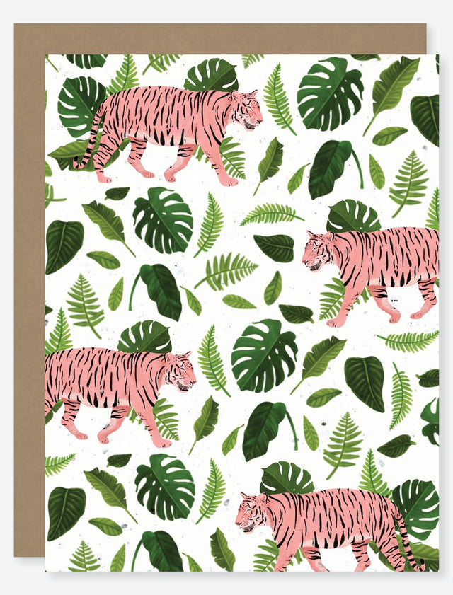 blank wildflower seed paper card for mental health